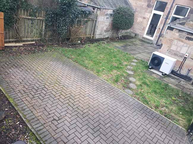 Artificial Grass, Fencing and paving project in Cathcart Glasgow