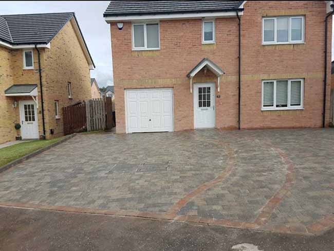 Bracken Tegula Block Paving in East Kilbride