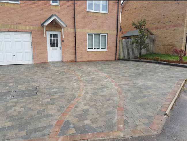 Bracken Tegula Block Paving in East Kilbride