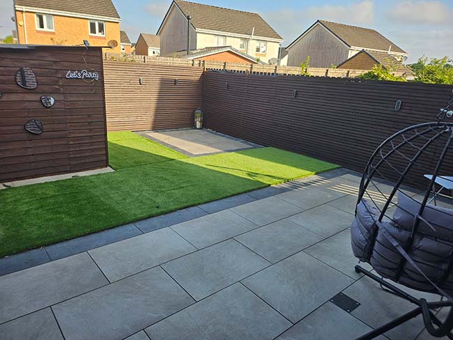 Garden Landscaping makeover in Cambuslang