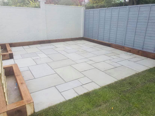 New Project: Garden Patios in Glasgow